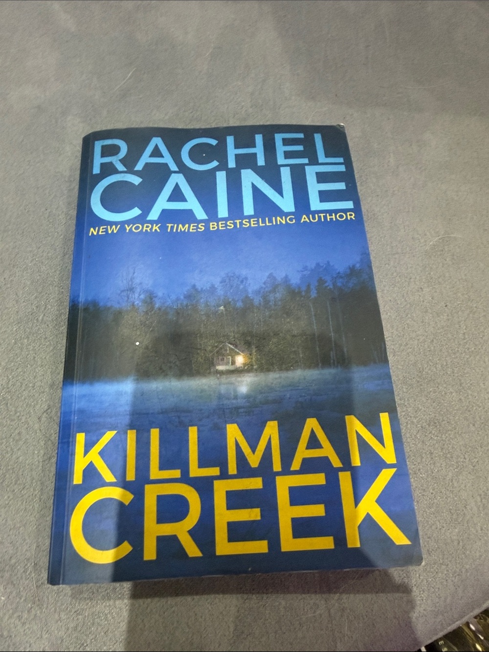 Killman Creek Hardcover — Blue and Yellow Cover